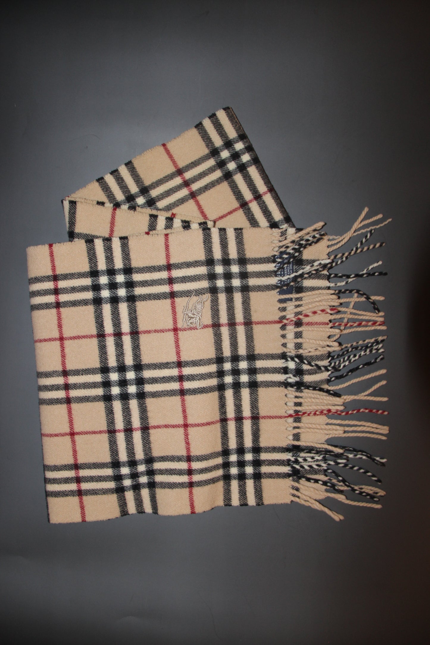 Écharpe en cachemire Burberry couleur sable