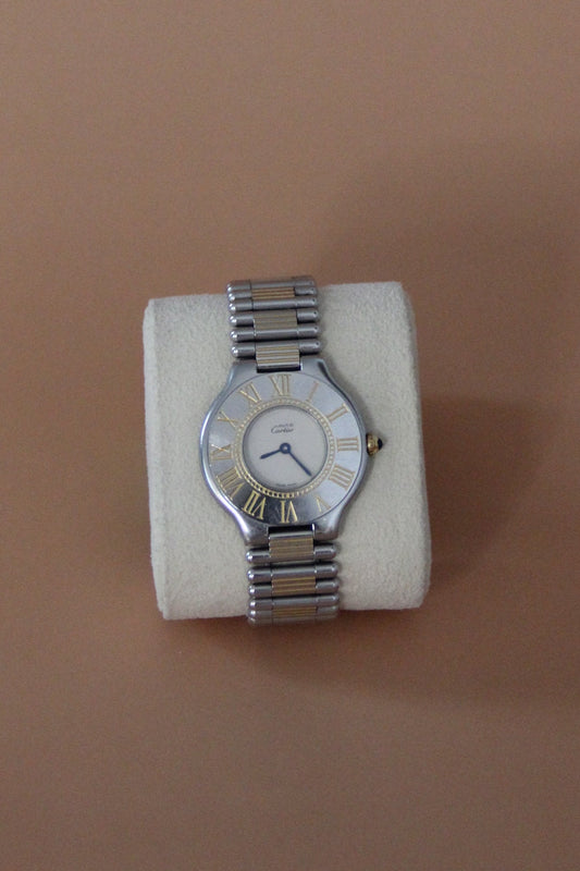 Montre femme Cartier modèle 'MUST 21'