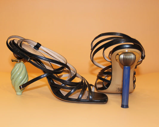 Escarpins Jacquemus modèle PISA multicolore T.36 EU