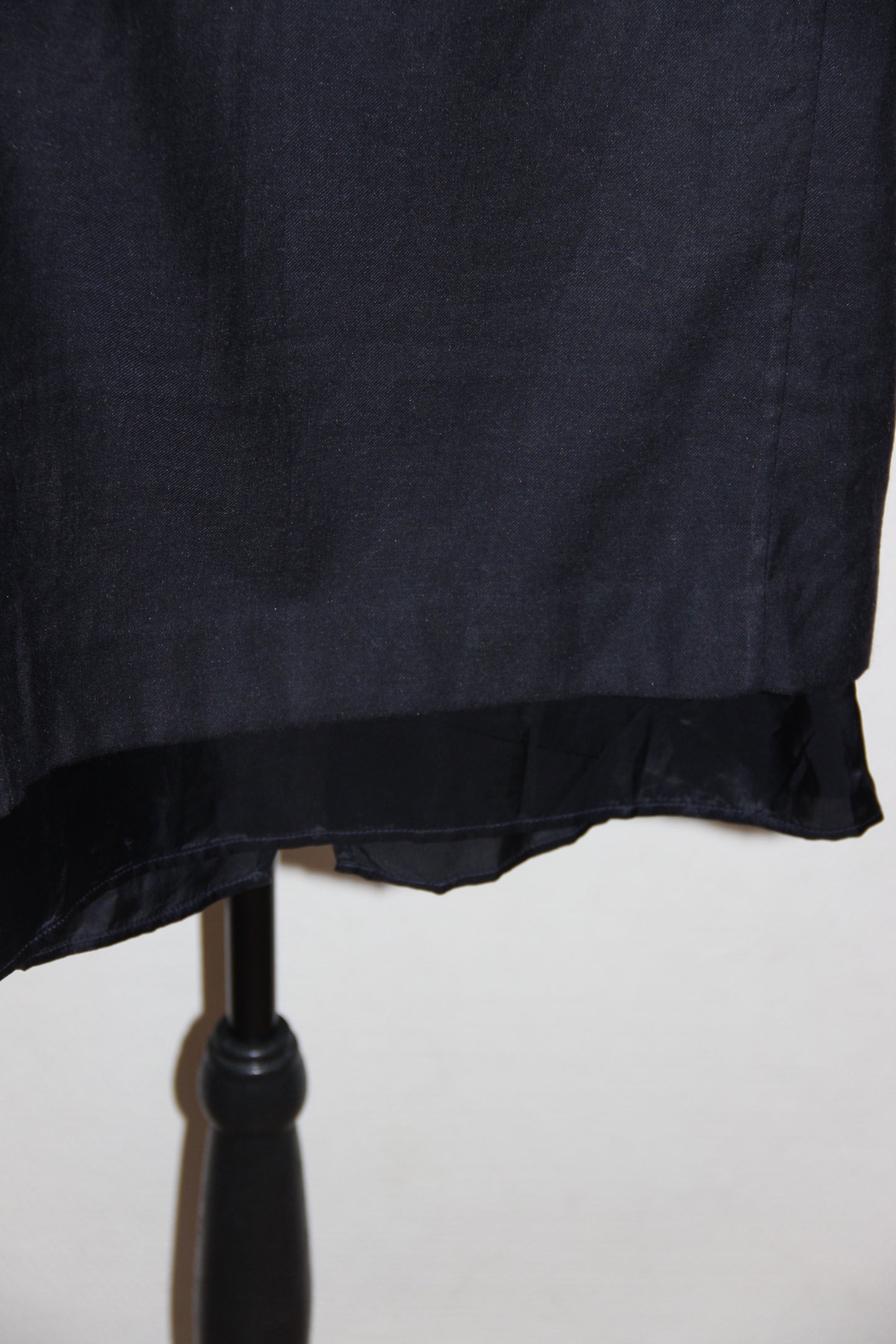 Robe courte Maison Margiela MM6 bi matière bleu marine, T.34 - XS