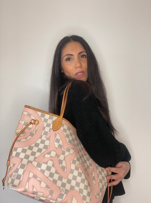 Sac Louis Vuitton Neverfull MM Limited Edition Damier Tahitienne