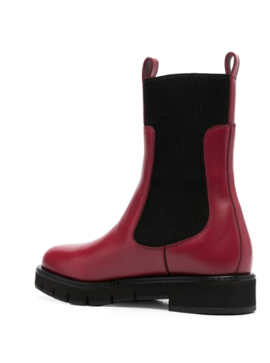 Bottines Ferragamo Chelsea bordeaux neuve pour femme T.40