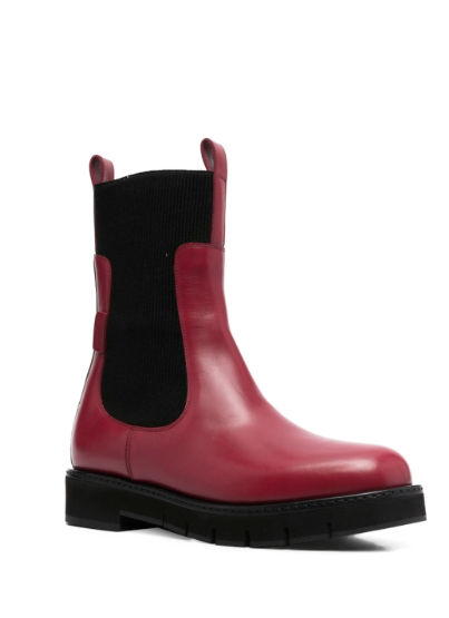 Bottines Ferragamo Chelsea bordeaux neuve pour femme T.40