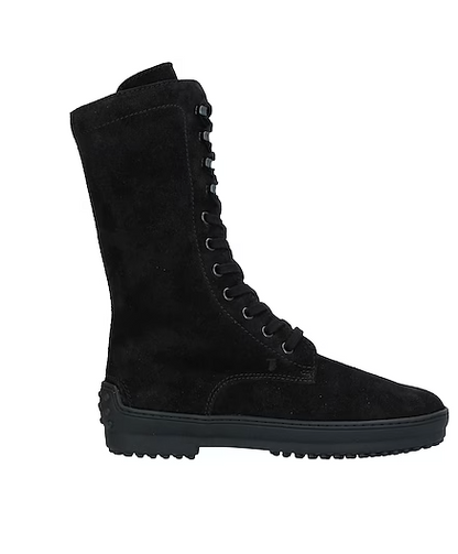 Bottines TOD's modèle Gommino en daim noir pour Femme T.37 1/2 EU