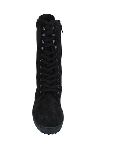 Bottines TOD's modèle Gommino en daim noir pour Femme T.37 1/2 EU