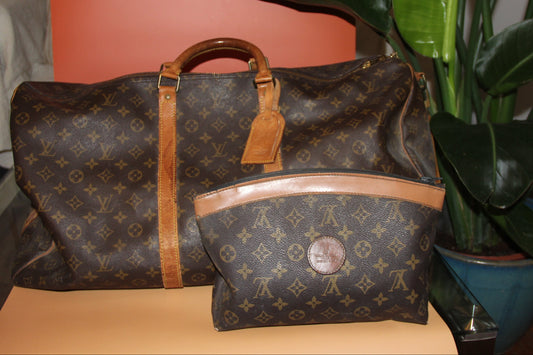 Sac de voyage Louis Vuitton modèle Keepall 55