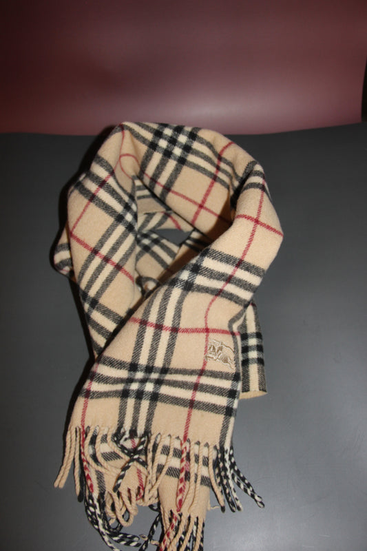 Écharpe en cachemire Burberry couleur sable