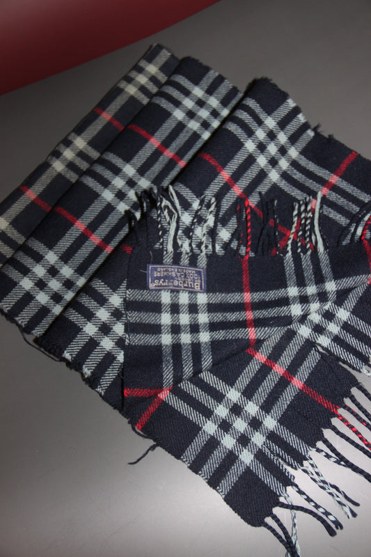 Echarpe en cachemire Burberry Bleu Marine