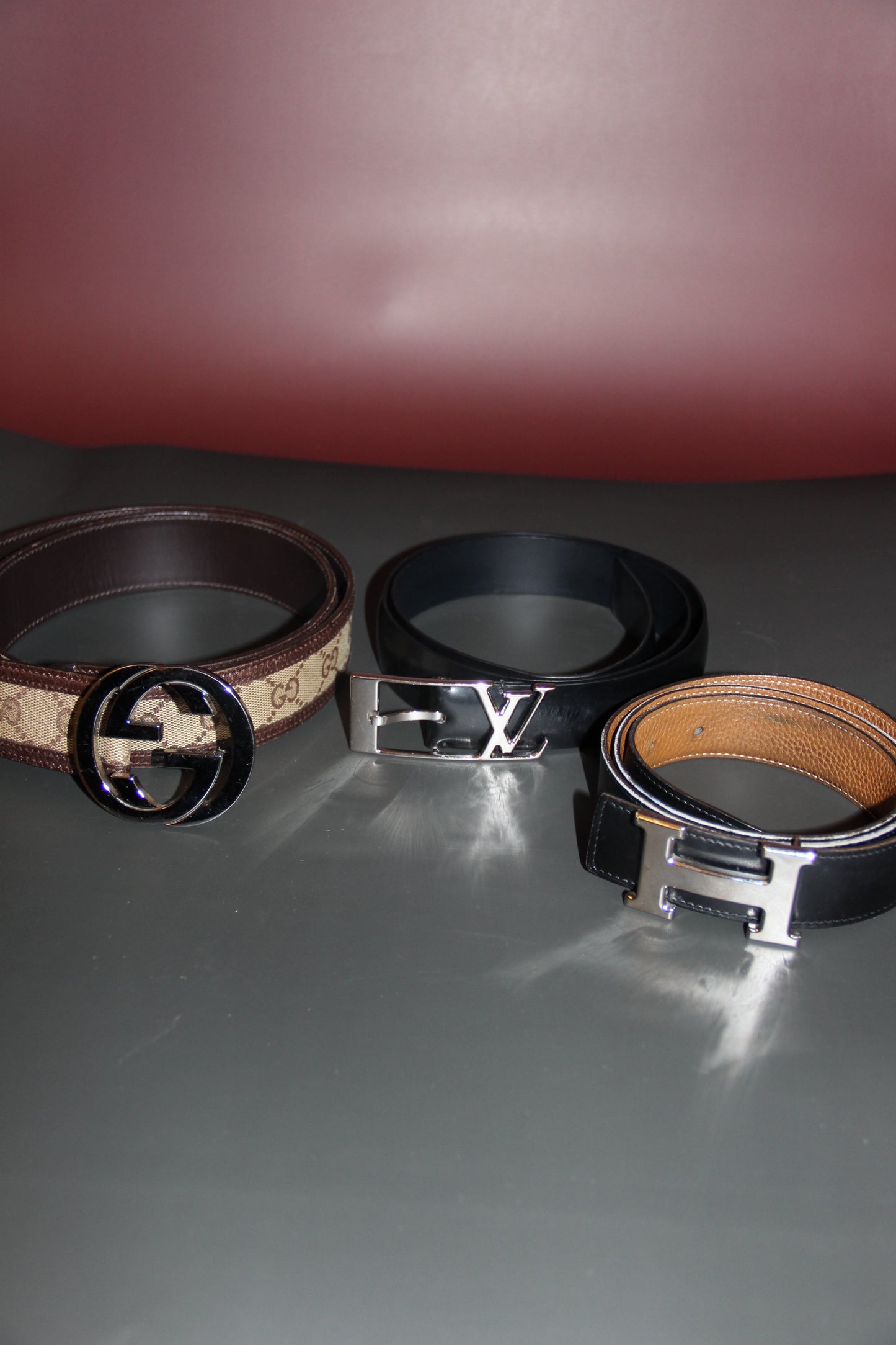 Ceinture Louis Vuitton Skyline pour Homme