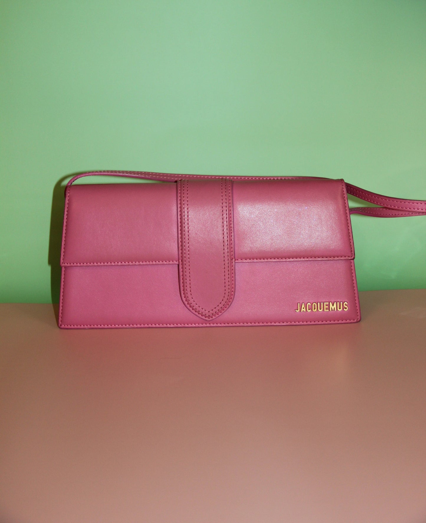 sac JACQUEMUS Le Bambino long Rose