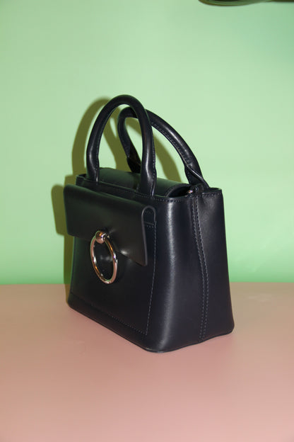 Sac à main Claudie Pierlot modèle ANOUCK bleu marine