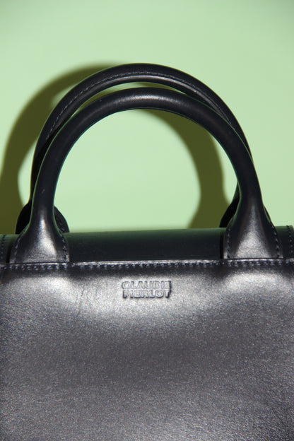 Sac à main Claudie Pierlot modèle ANOUCK bleu marine