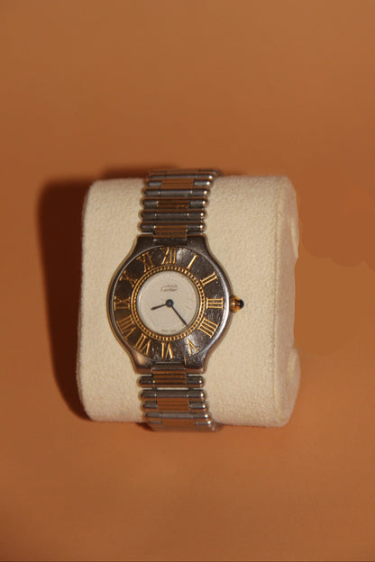 Montre femme Cartier modèle 'MUST 21'