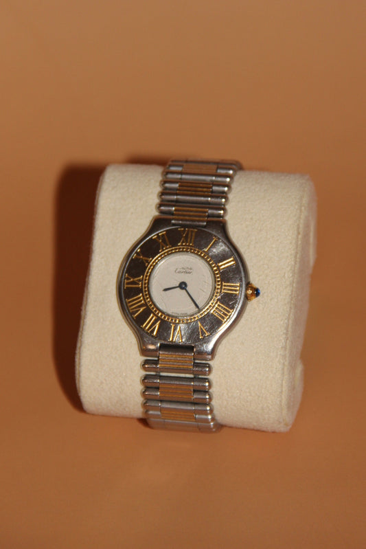 Montre femme Cartier modèle 'MUST 21'