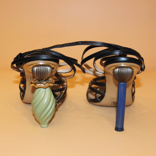 Escarpins Jacquemus modèle PISA multicolore T.36 EU