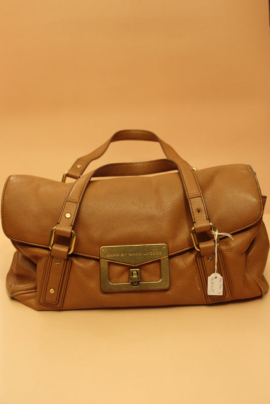 Sac Marc Jacobs en cuir camel