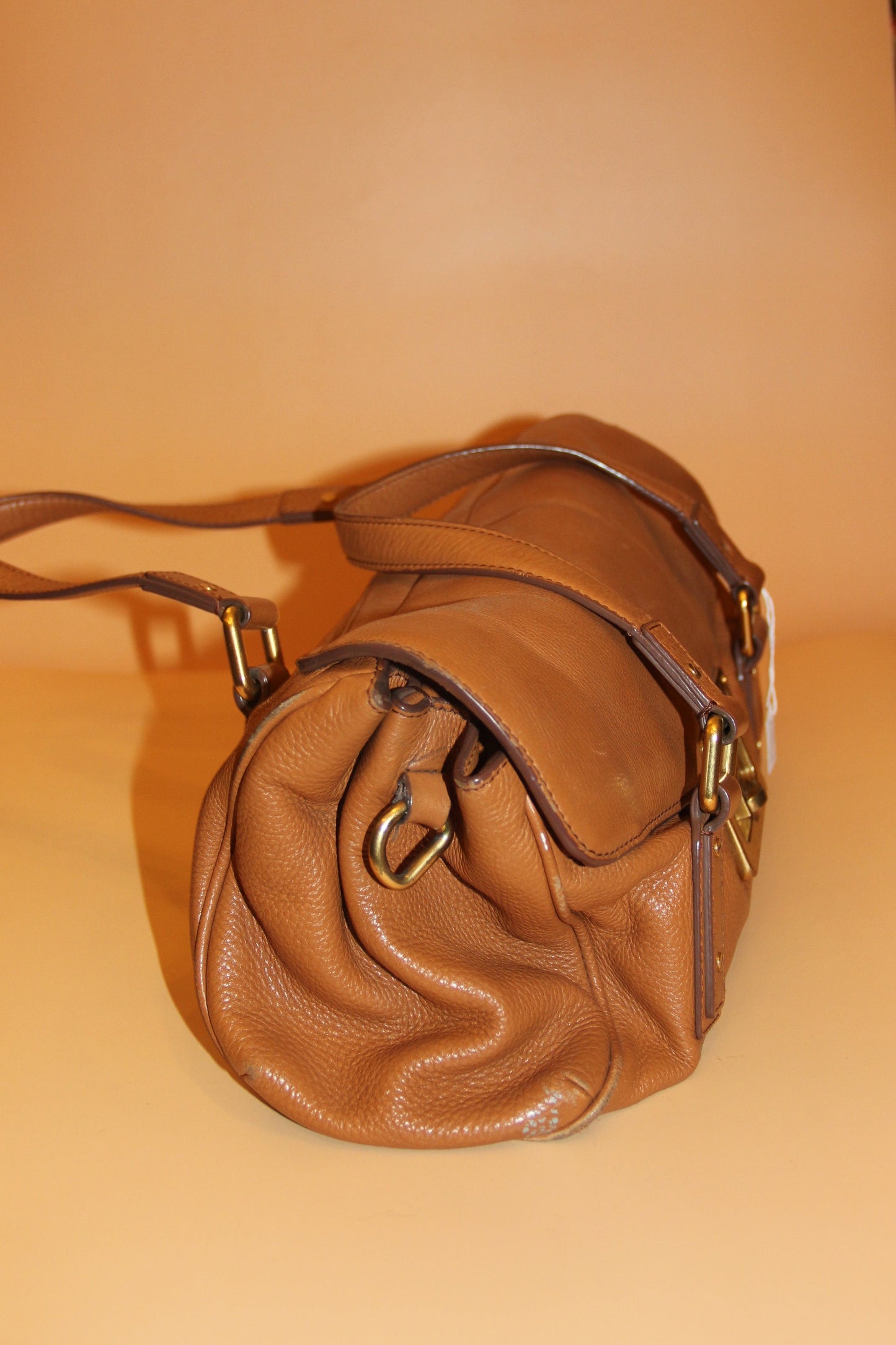 Sac Marc Jacobs en cuir camel
