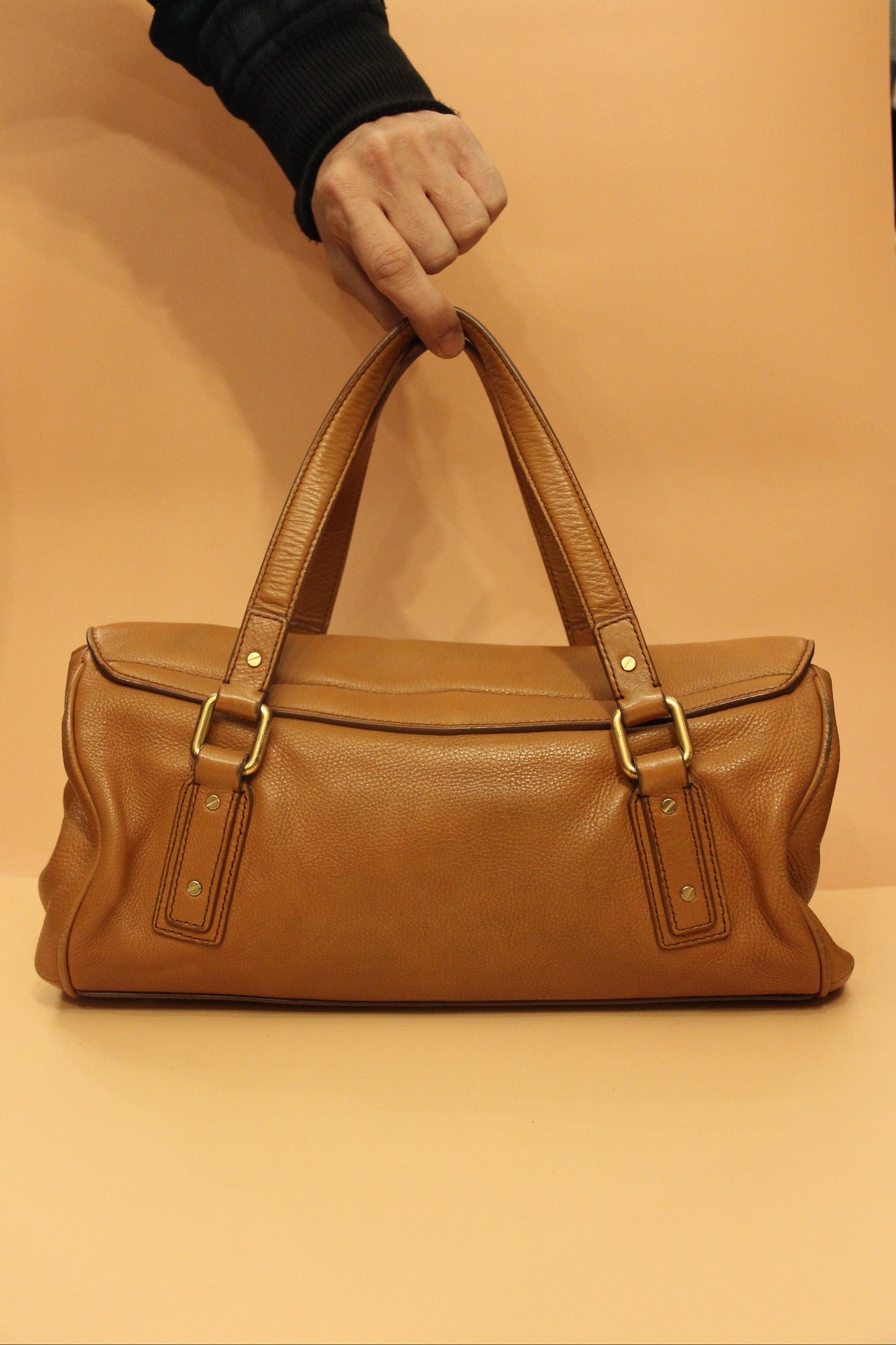 Sac Marc Jacobs en cuir camel