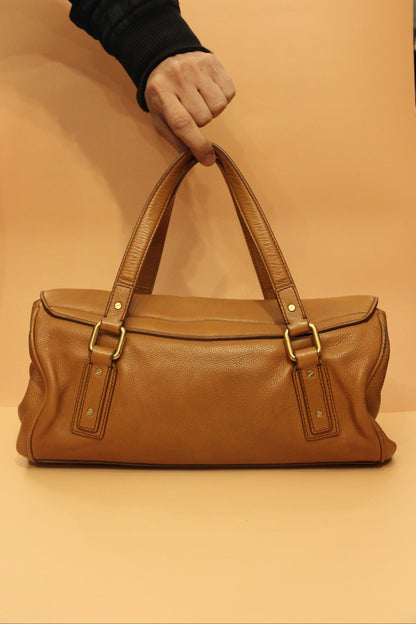 Sac Marc Jacobs en cuir camel