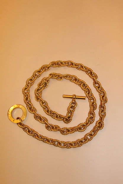 Ceinture bijoux Céline chaine dorée