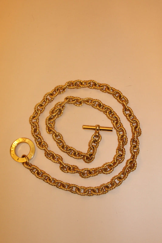 Ceinture bijoux Céline chaine dorée