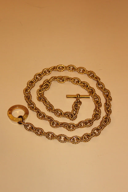 Ceinture bijoux Céline chaine dorée