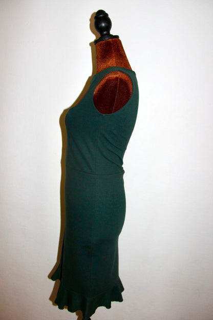 Robe Missoni verte foncé T.34