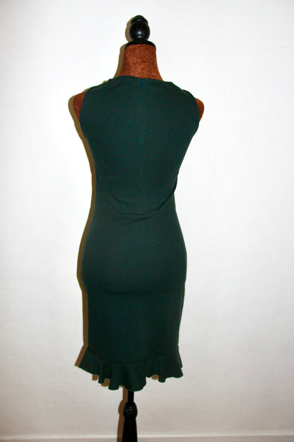 Robe Missoni verte foncé T.34