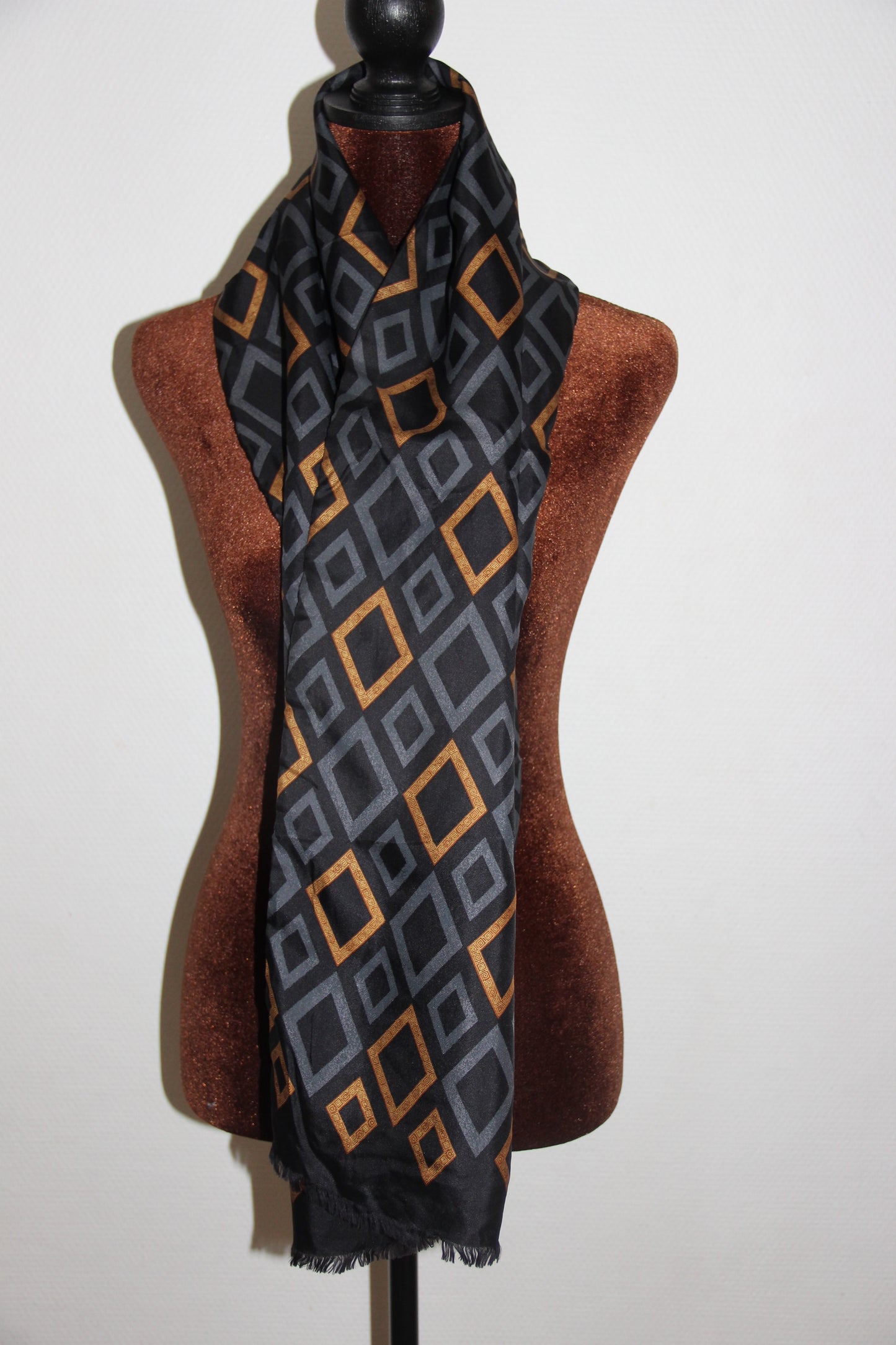 Écharpe Lanvin pour homme, laine et soie