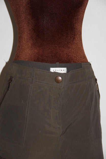Pantalon Celine kaki T.40 (L)