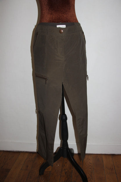 Pantalon Celine kaki T.40 (L)