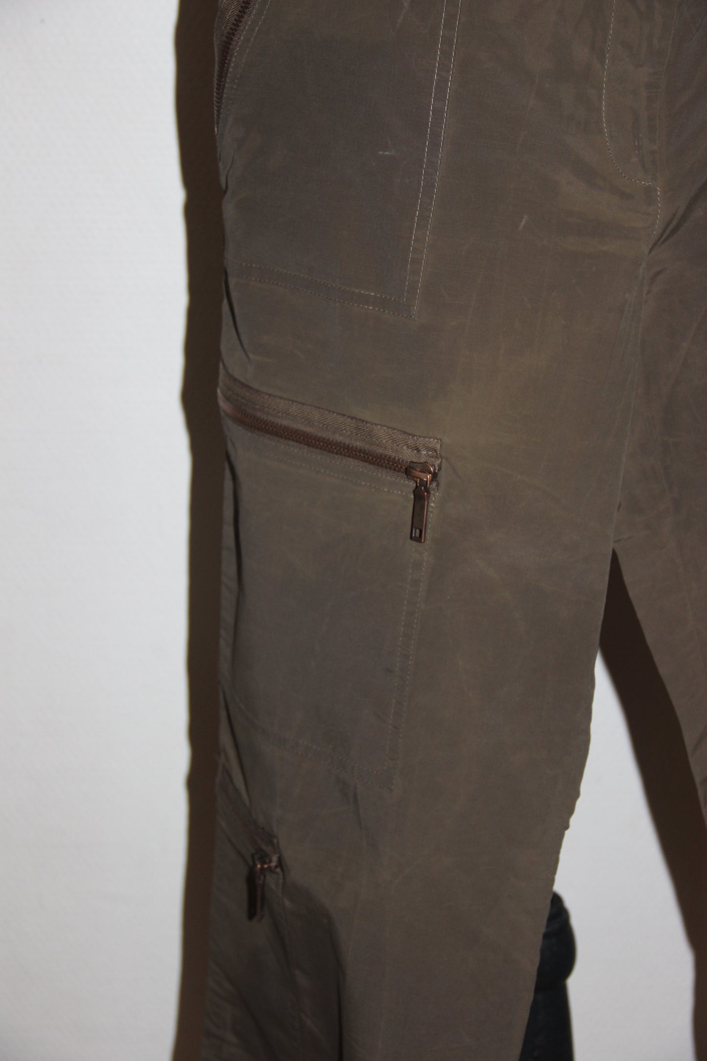 Pantalon Celine kaki T.40 (L)