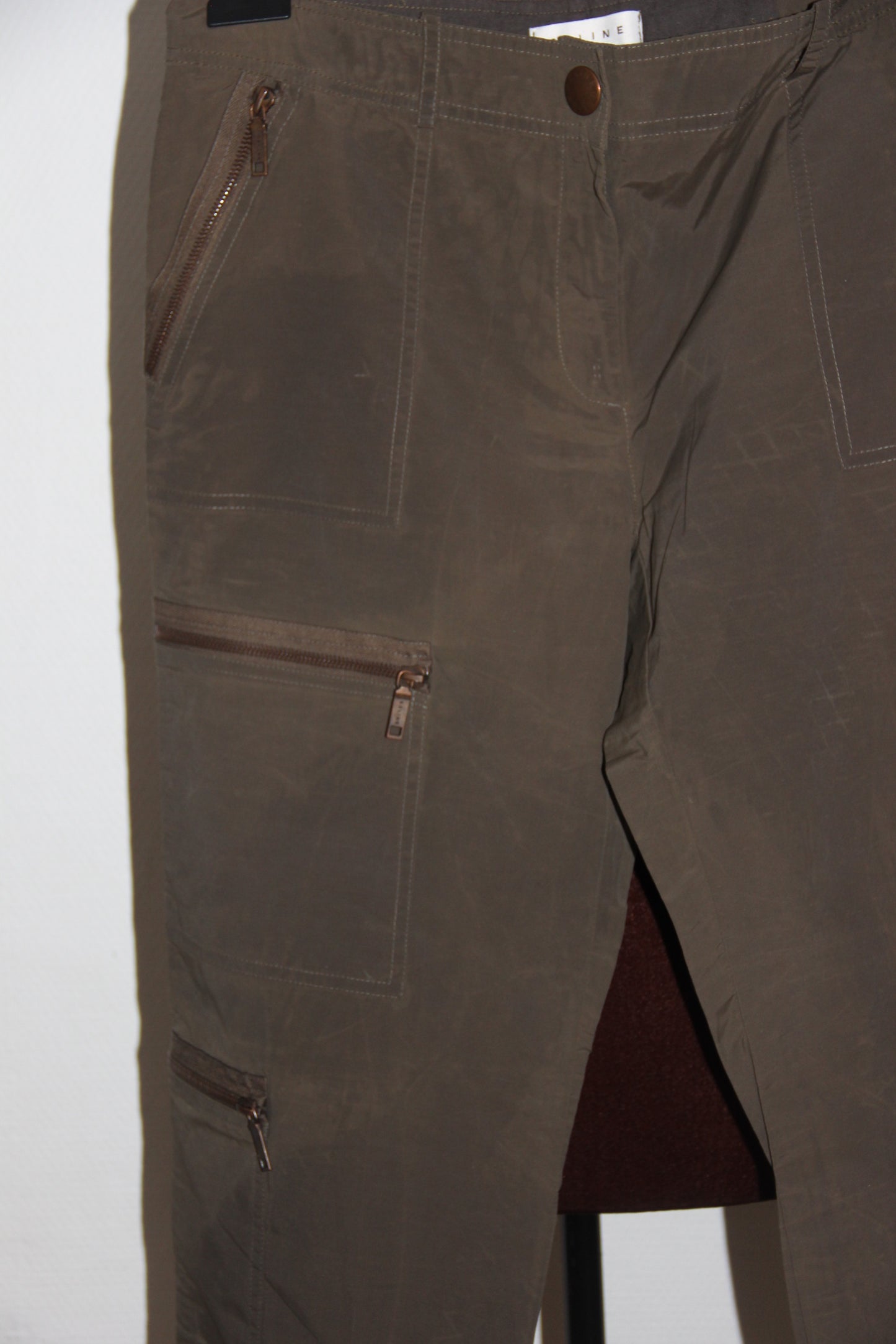 Pantalon Celine kaki T.40 (L)