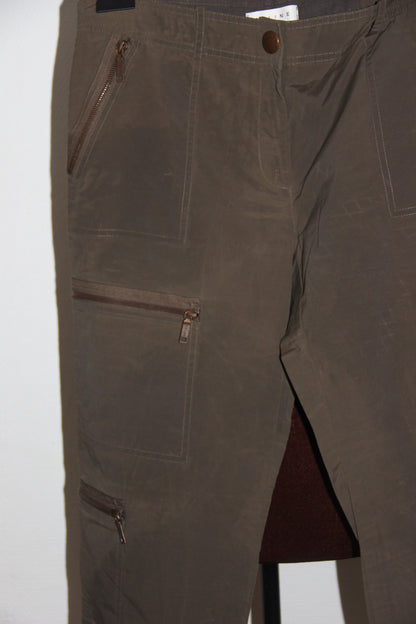 Pantalon Celine kaki T.40 (L)