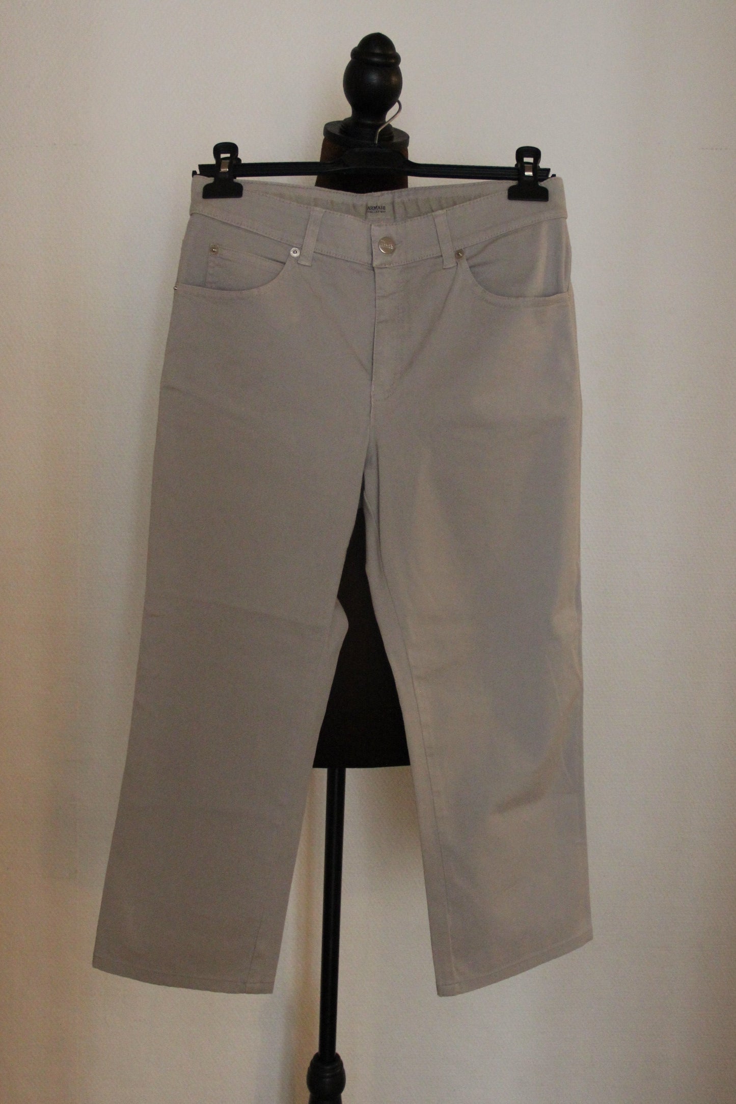 Jeans Armani court gris taille S/M