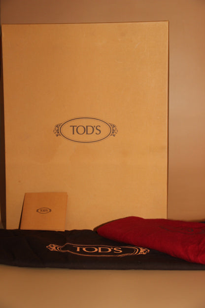 Bottines TOD's modèle Gommino en cuir noir pour Homme T.43