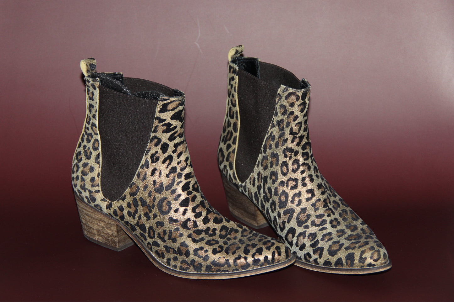 Bottines Barbara Bui léopard taille 38