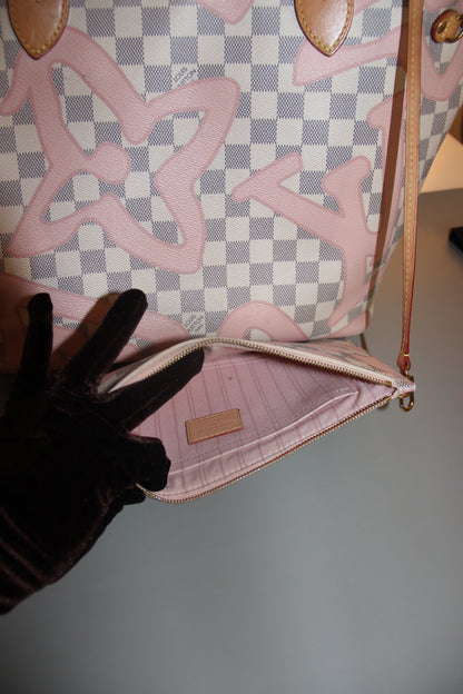 Sac Louis Vuitton Neverfull MM Limited Edition Damier Tahitienne