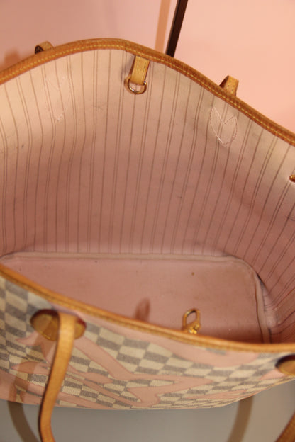 Sac Louis Vuitton Neverfull MM Limited Edition Damier Tahitienne