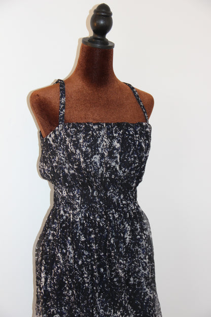 Robe en soie Chanel à bretelles T.38 / M