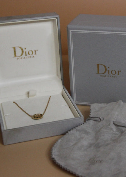 Collier Dior Rose des Vents en Or jaune et diamant