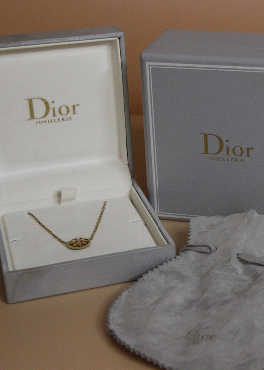 Collier Dior Rose des Vents en Or jaune et diamant