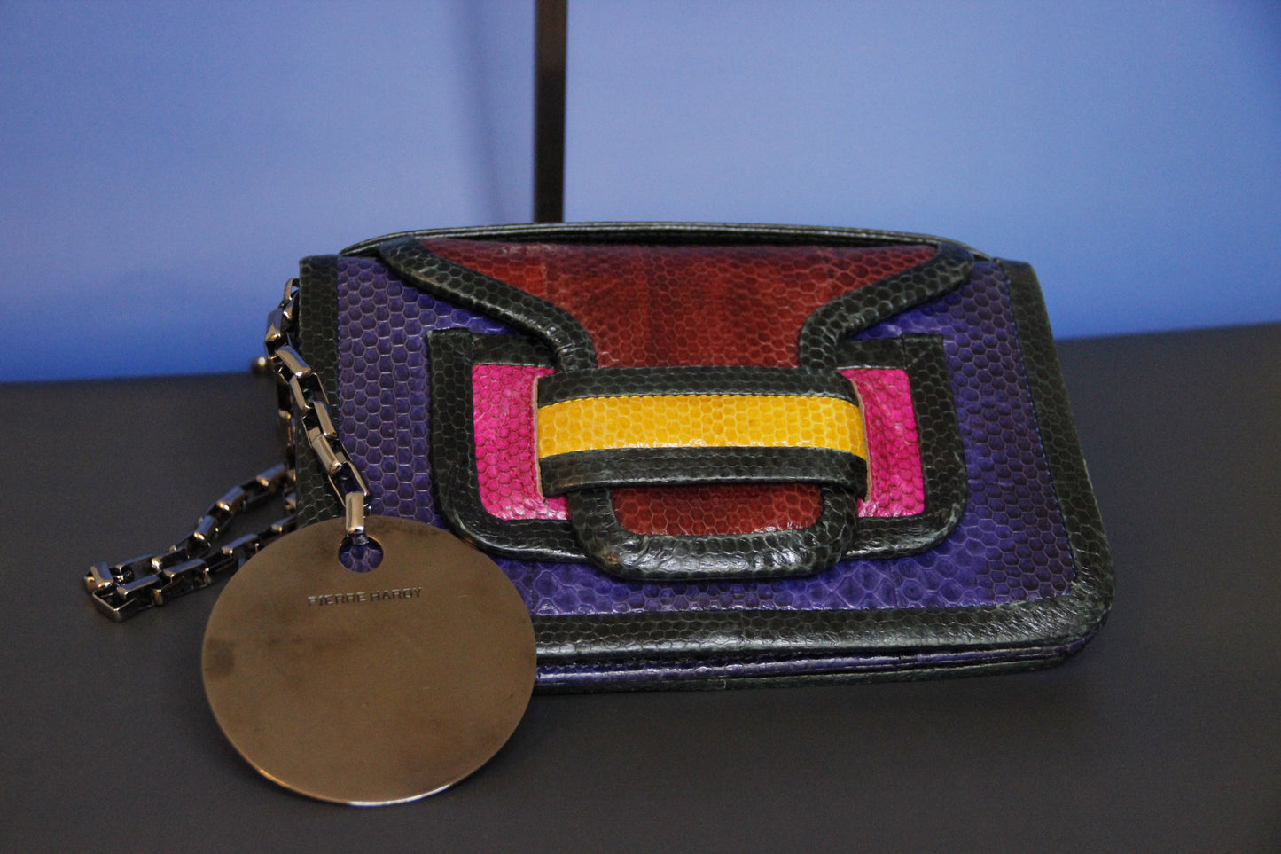 Pierre Hardy Sacs à main multicolore en peau exotique