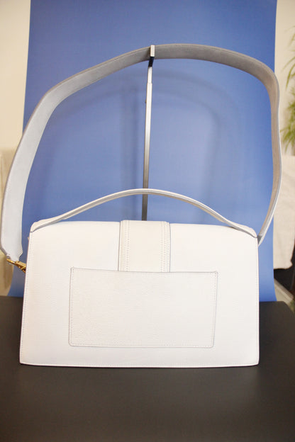 Sac JACQUEMUS modèle Le Grand Bambino blanc