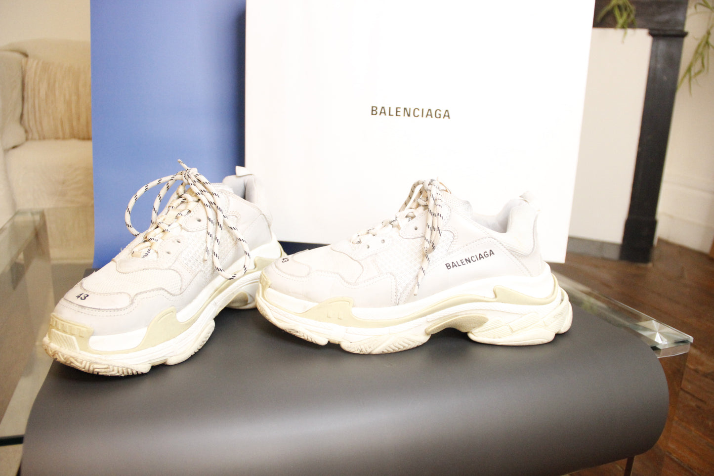Baskets sneaker BALENCIAGA Triple S taille 43 EU / 10 US homme