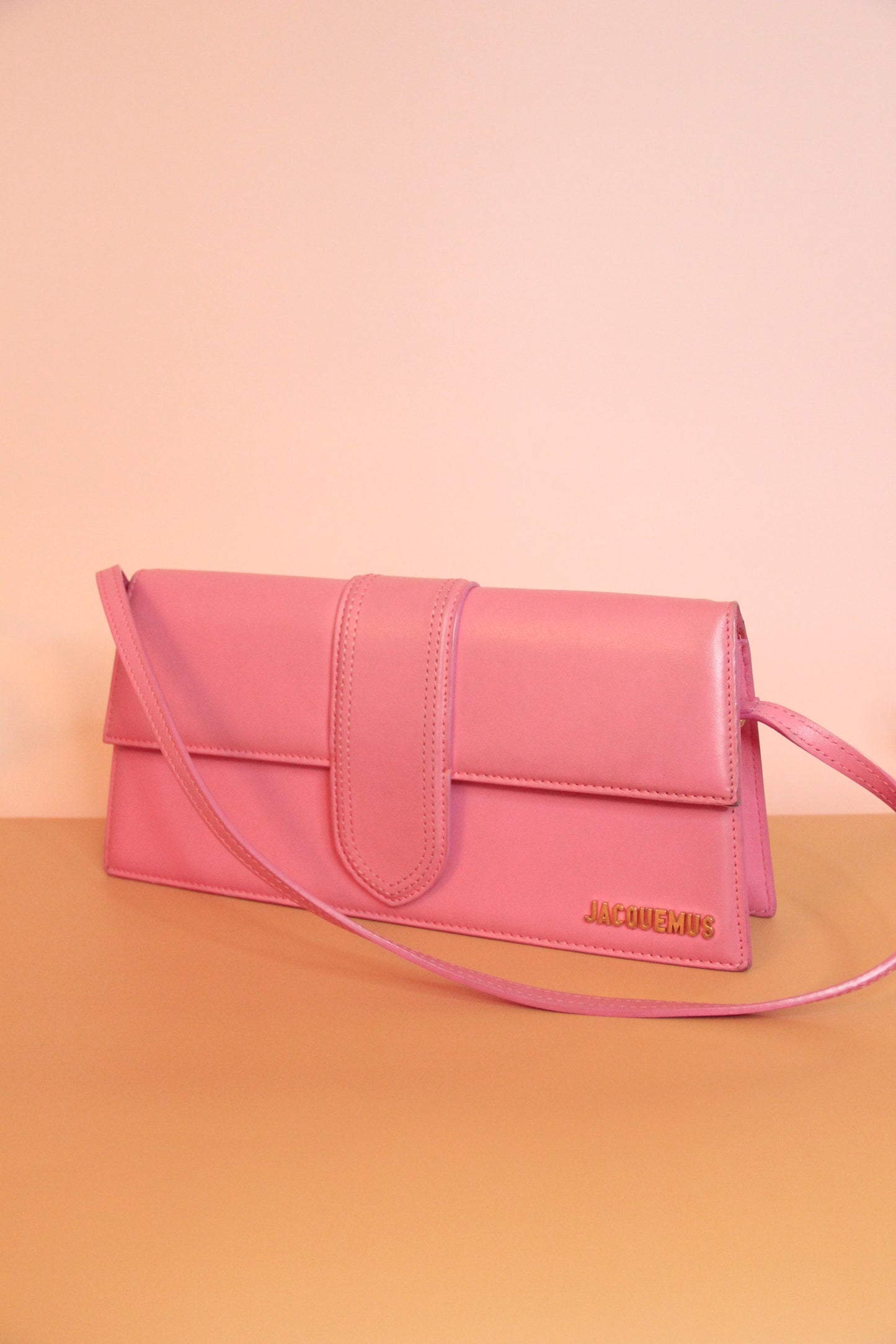 sac JACQUEMUS Le Bambino long Rose