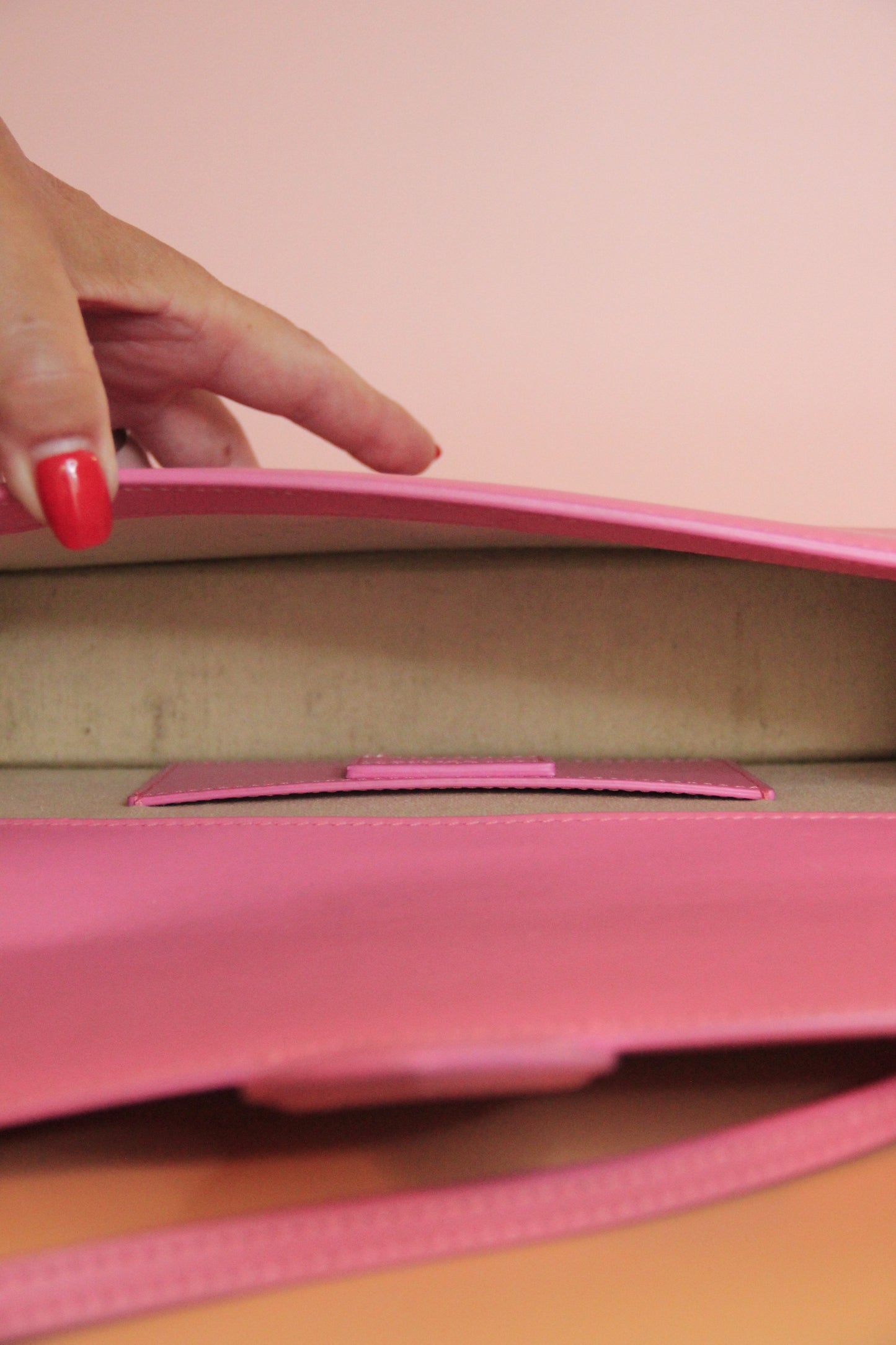 sac JACQUEMUS Le Bambino long Rose