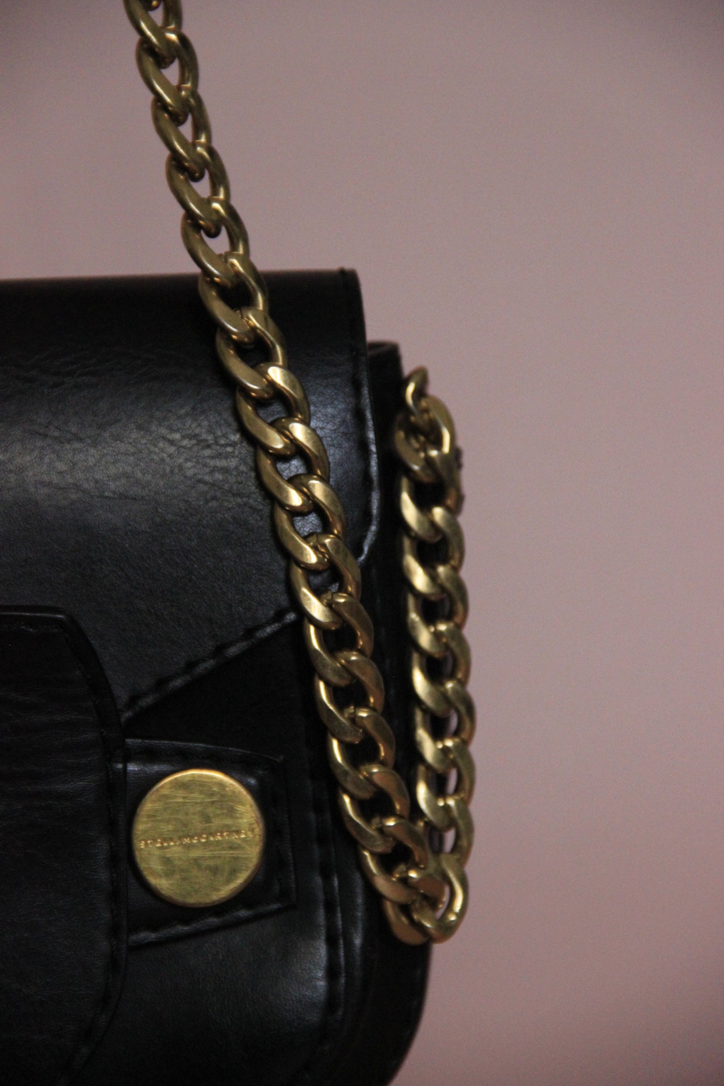 Sac Stella McCartney en cuir Vegan noir