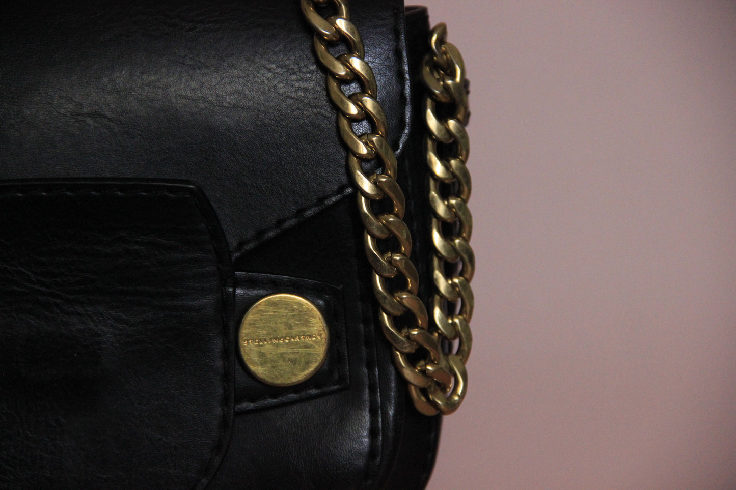 Sac Stella McCartney en cuir Vegan noir